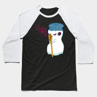 Little Ghost Old-Fashioned Baseball T-Shirt